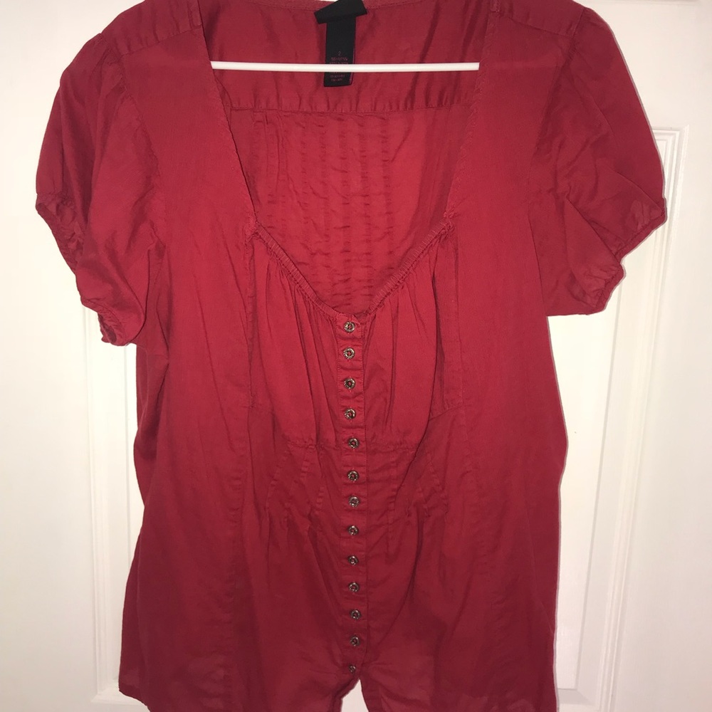 Torrid cute red top